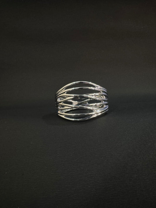 Cuff Bracelet with a Layered