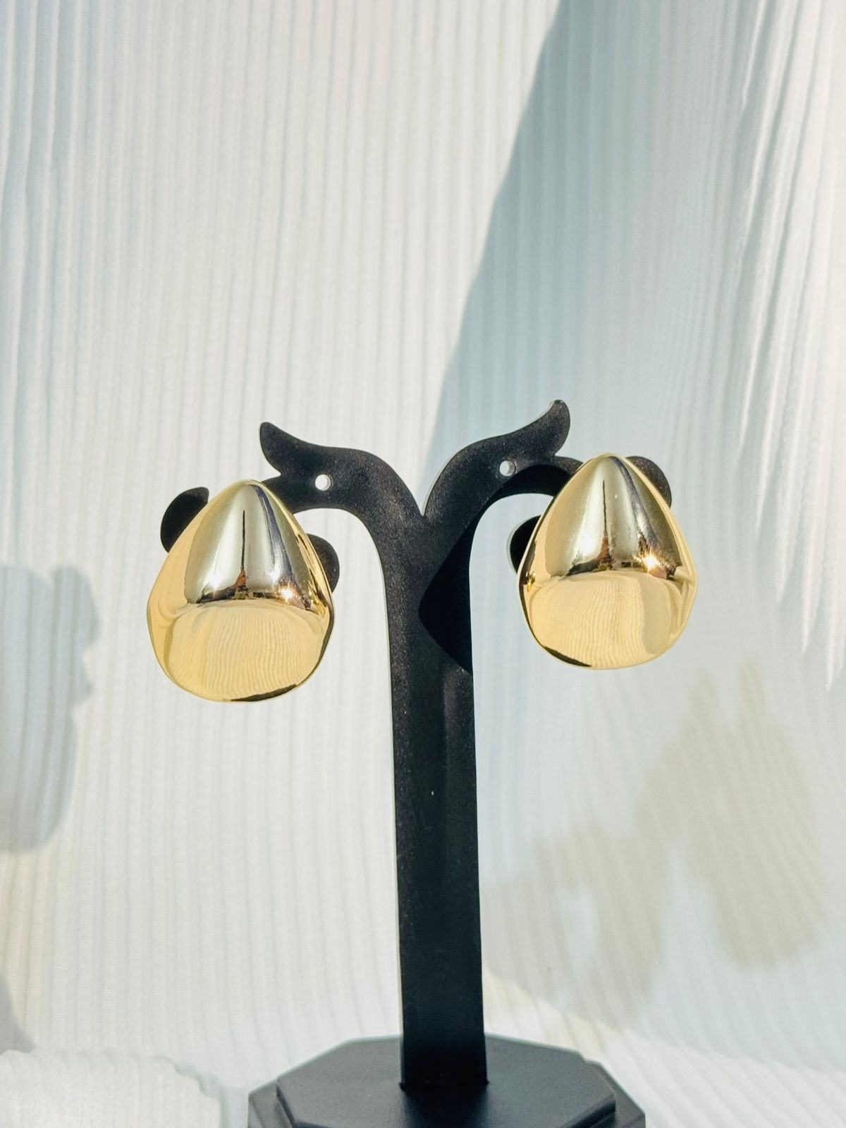 Anti Tarnish Angular Elegance Earrings