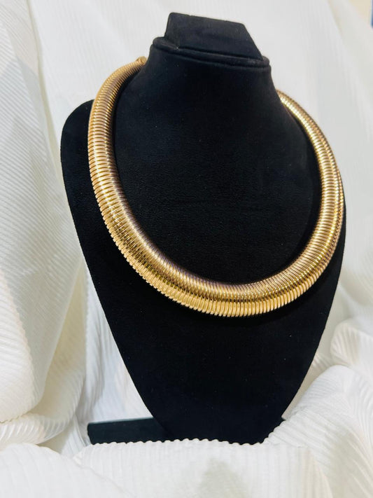 Metal Choker Necklace