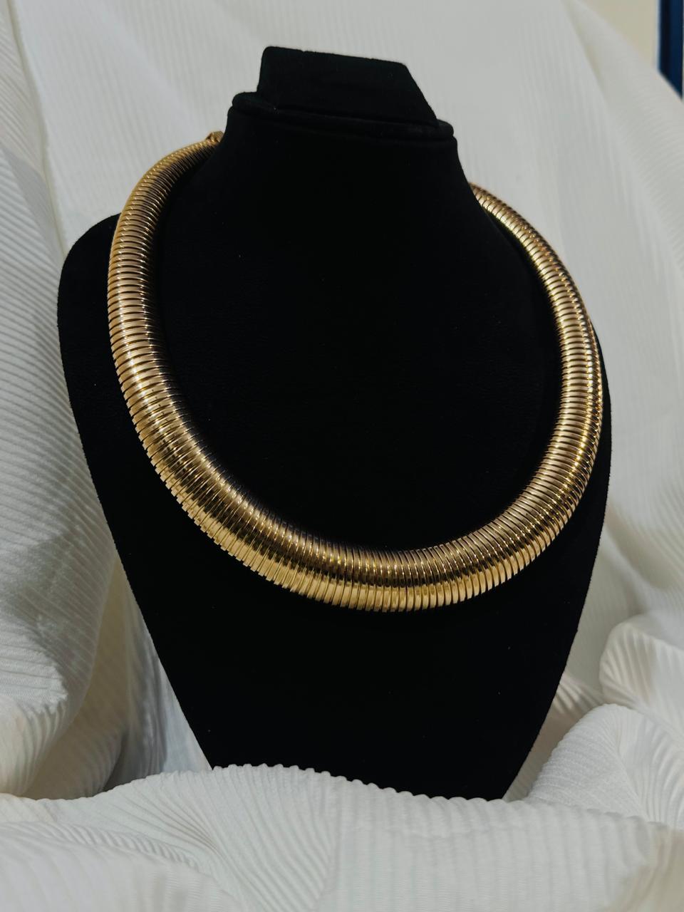 Metal Choker Necklace