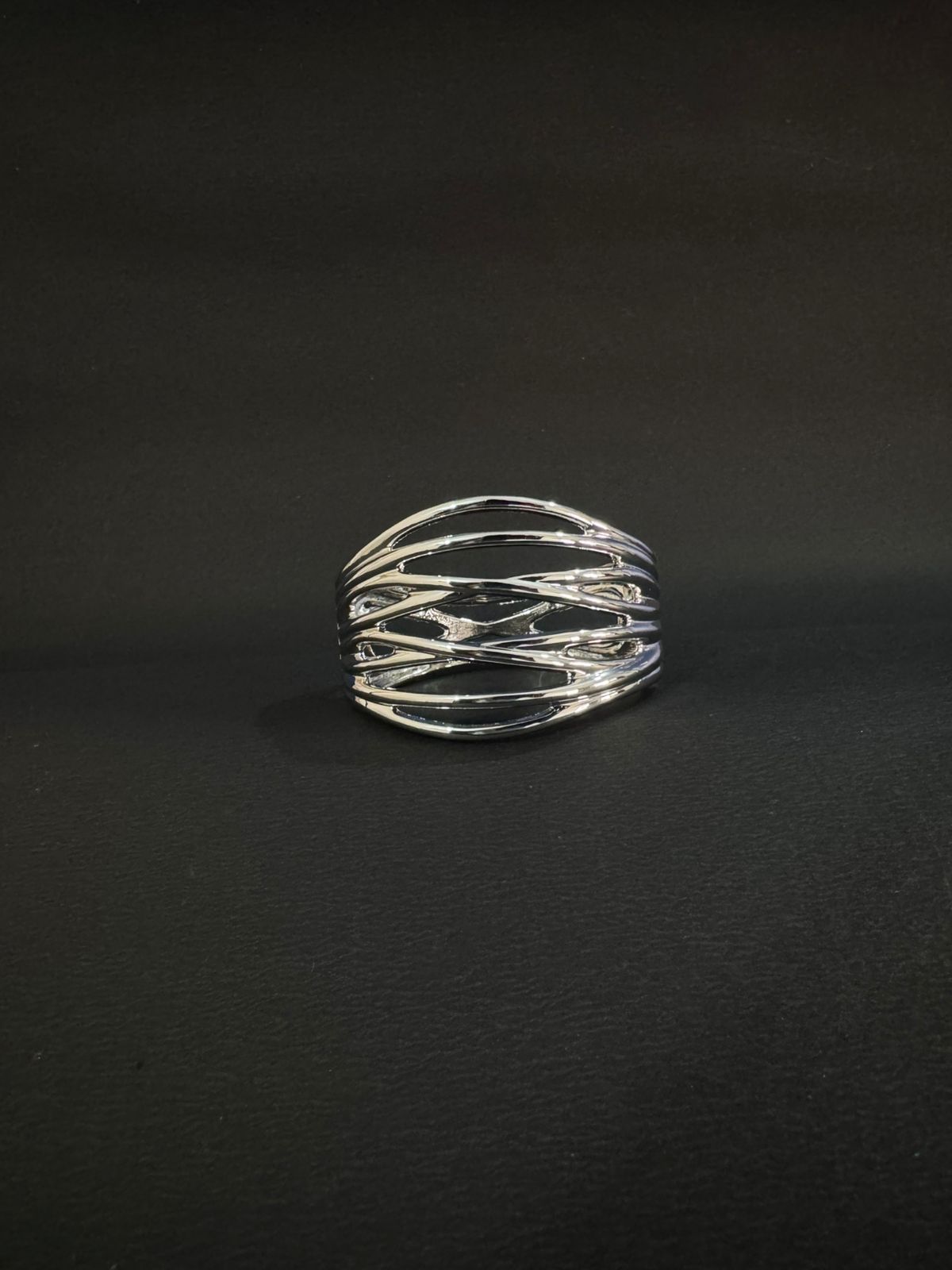 Cuff Bracelet with a Layered